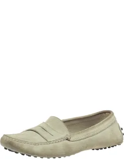 Suede Penny Loafers