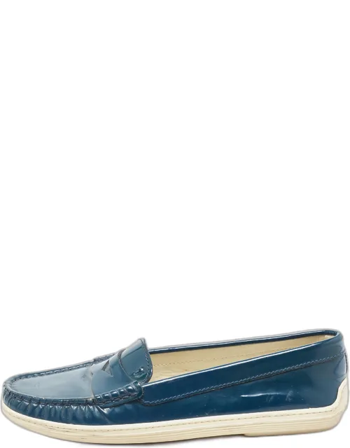 Patent Leather Penny Loafers