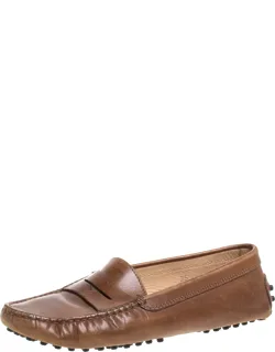 Leather Penny Slip-on Loafers