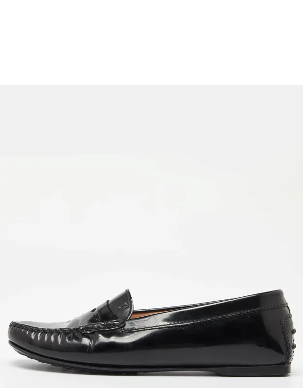 Patent Leather Penny Slip-on Loafers