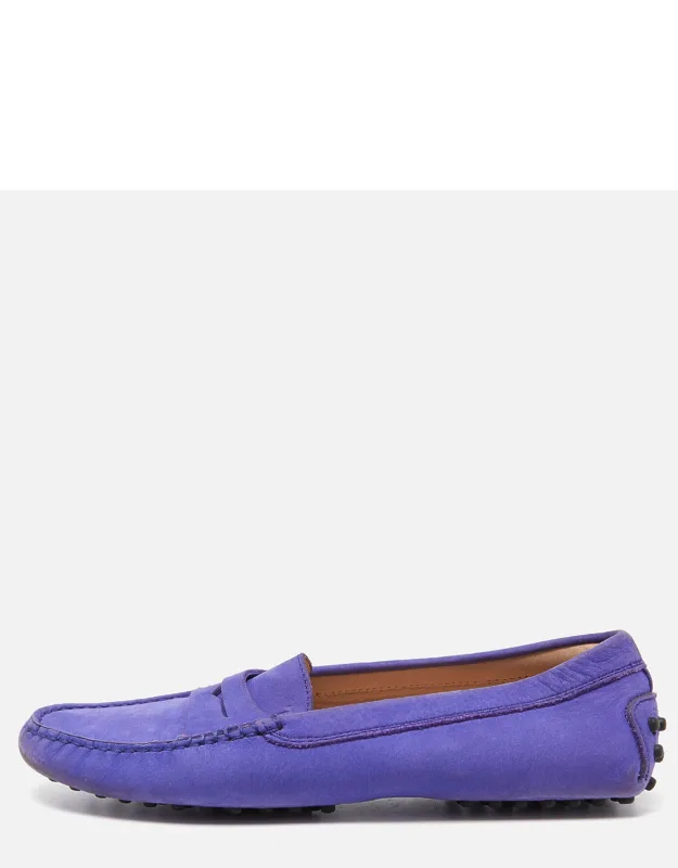 _tod's Penny Slip On Loafers - Practical And Durable Design_