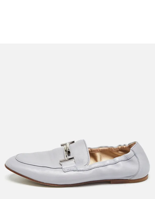 Leather Double T Loafers