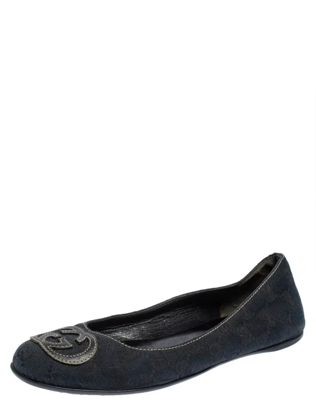 Interlocking Gg Ballet Flats