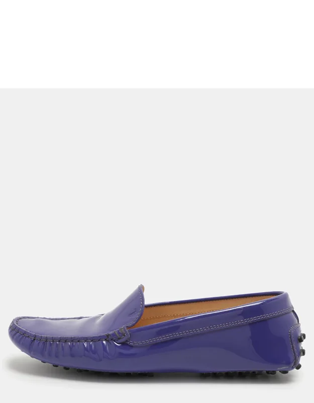 Patent Leather Slip-on Loafers