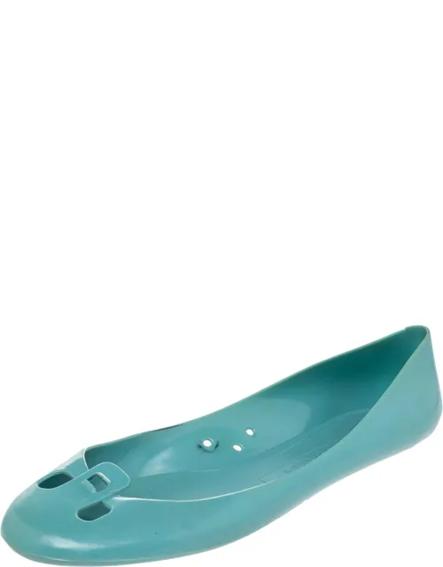 Rubber Ballet Flats