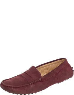 Suede Gommino Slip On Loafers