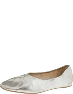 Faux Leather Ballet Flats