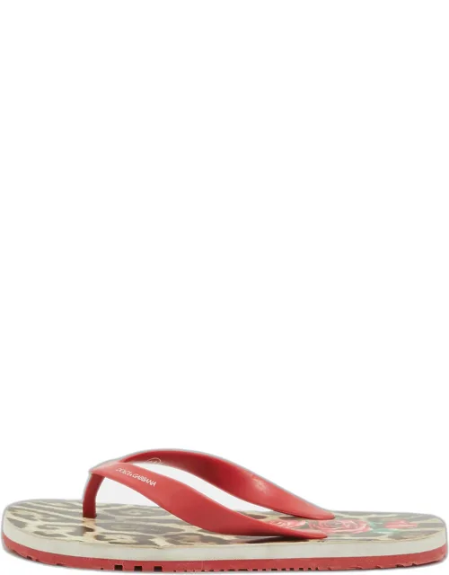Rubber Thong Flats
