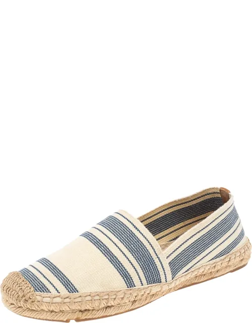 Striped Canvas Espadrilles