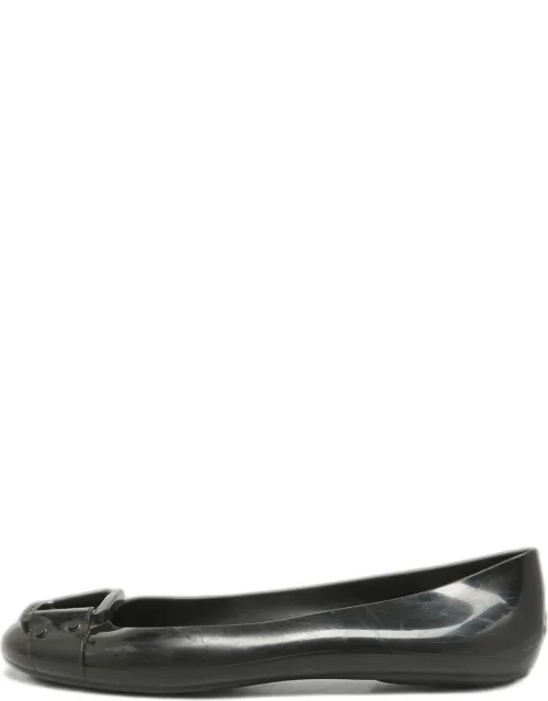 Rubber Ballet Flats