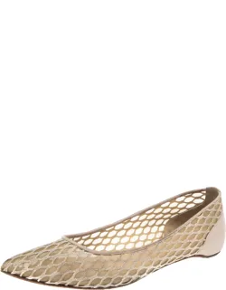 Christian Louboutin Ballet Flats With Comfortable Insoles And Signature Red Lacquered Soles