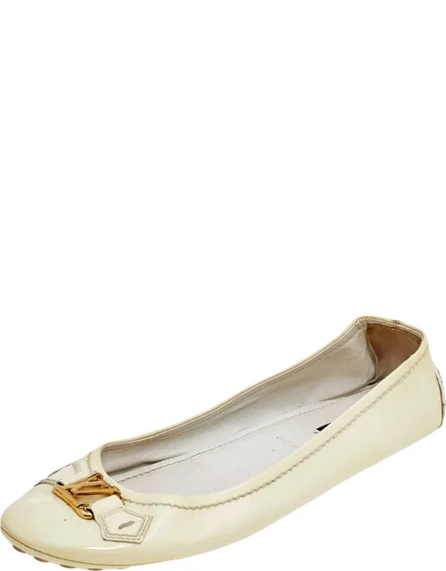 Patent Leather Oxford Ballet Flat