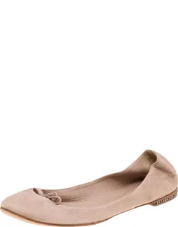 Embellished Bow Ballet Flats