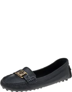 Leather Slip On Loafers