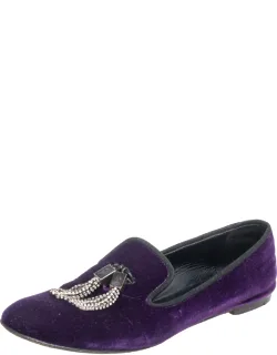 Embellished Slip-on Loafers