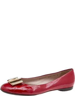 Patent Leather Sun Ballet Flats