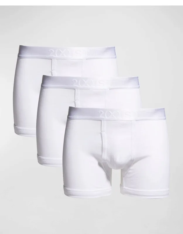 3-pack Pima Cotton Boxer Briefs