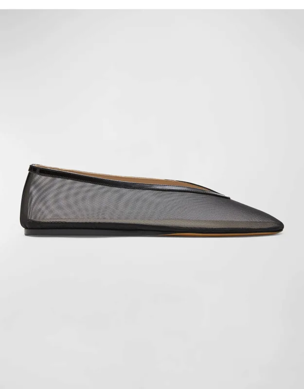 Luna Mesh Ballerina Flats