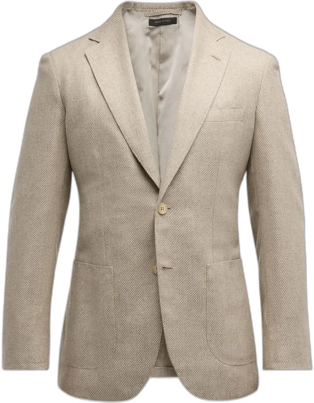 Melange Twill Blazer