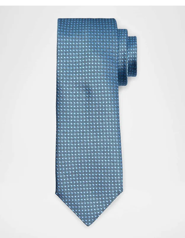 Textured Dot Silk Tie