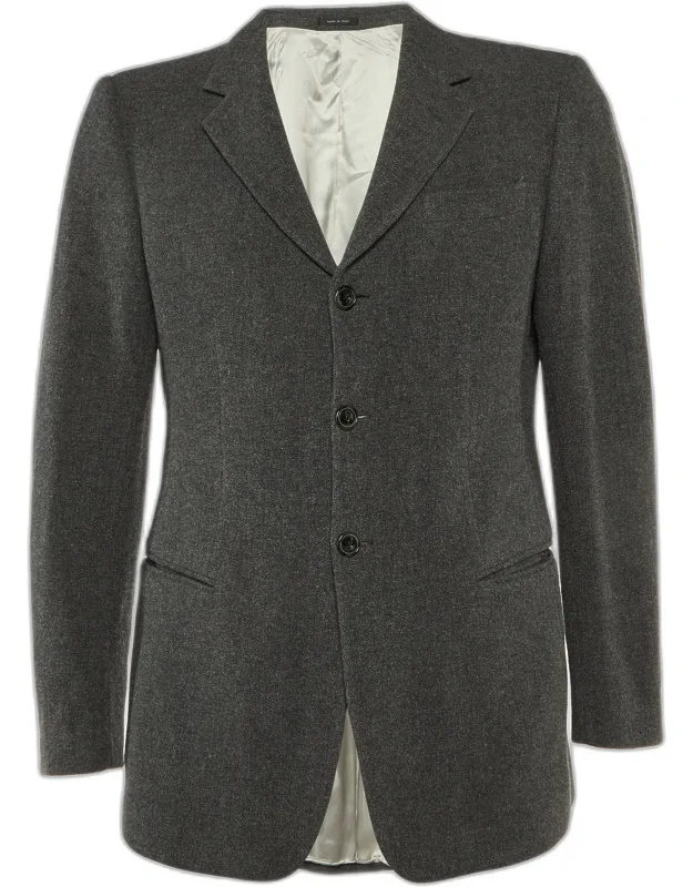 Wool & Cashmere Single Breasted Blazer