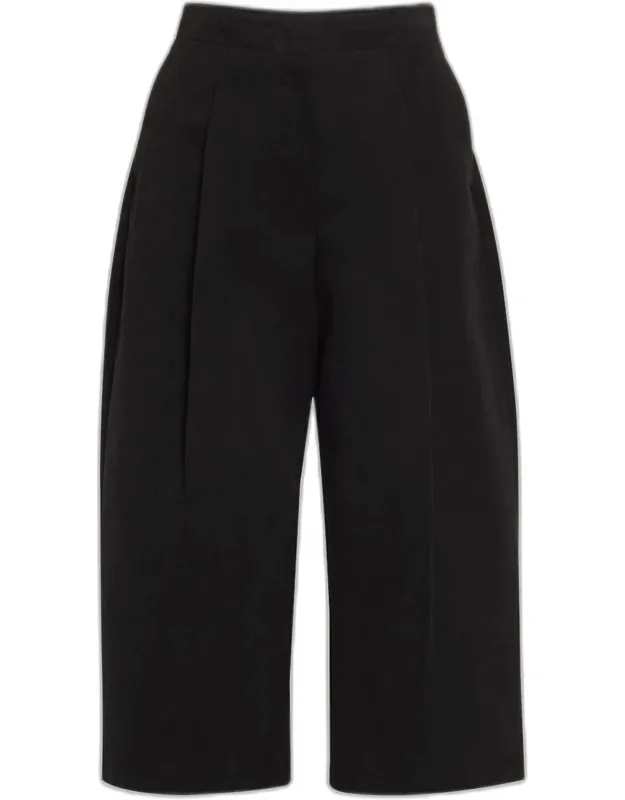Pleat Volume Ankle Pants