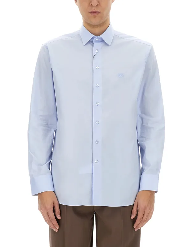 Pegasus Logo Shirt Regular Fit Made In Italy