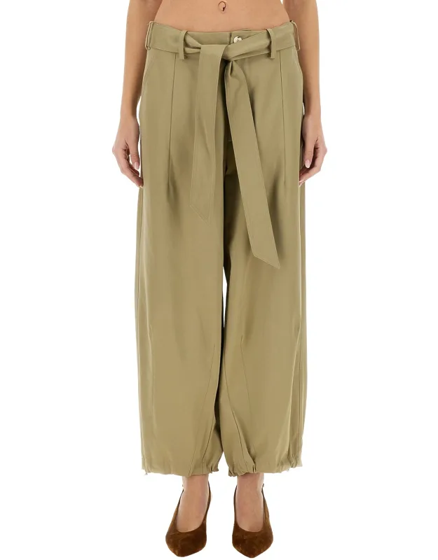 _alysi Belted Pants 180 Cm Tall Size 40_