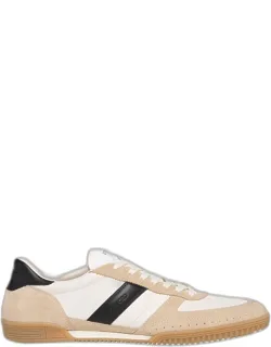 Terence Suede And Leather Low-top Sneakers