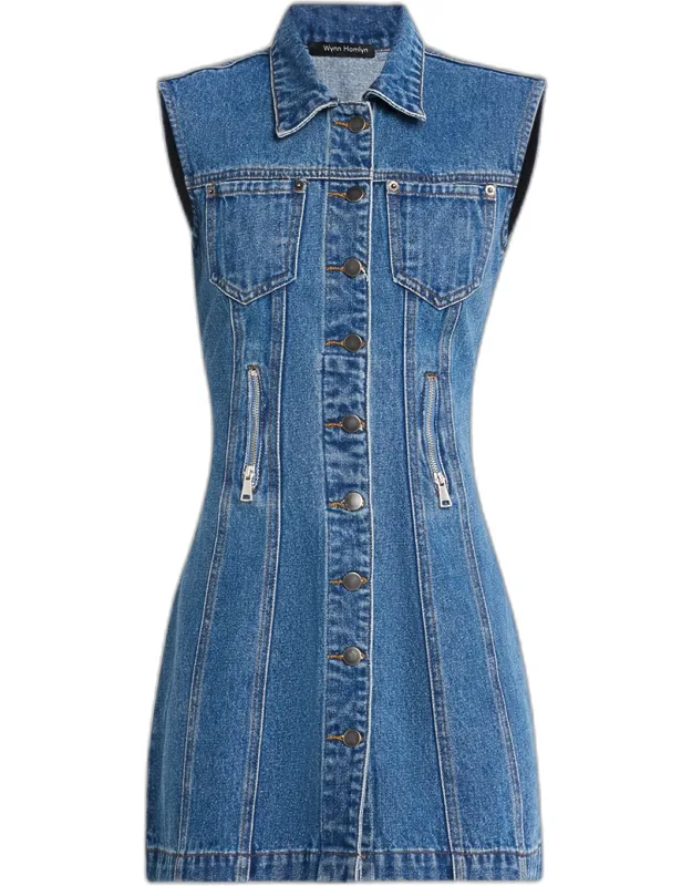 Denim Mini Dress
