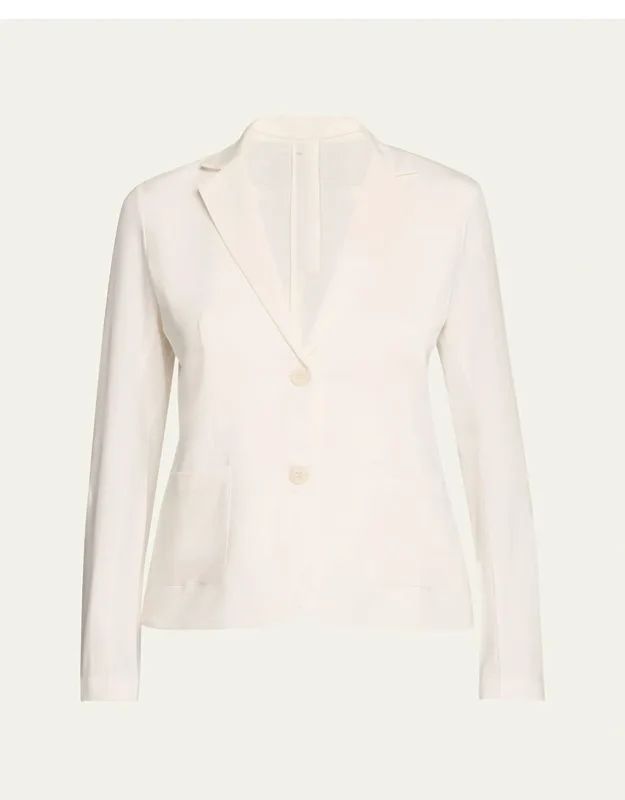 Soft Touch Two-button Blazer