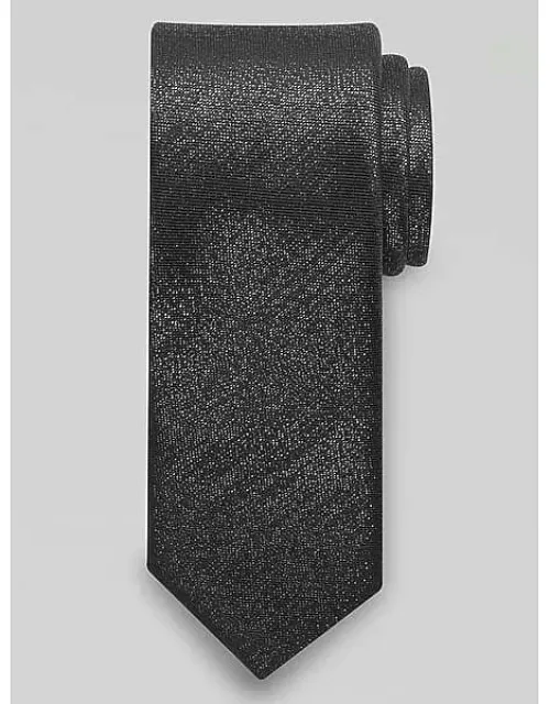 Narrow Metallic Tie