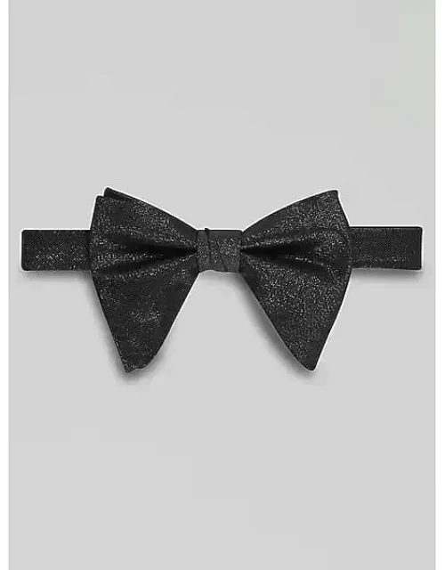 Metallic Teardrop Bow Tie