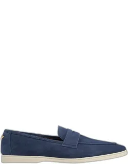Suede Penny Loafers