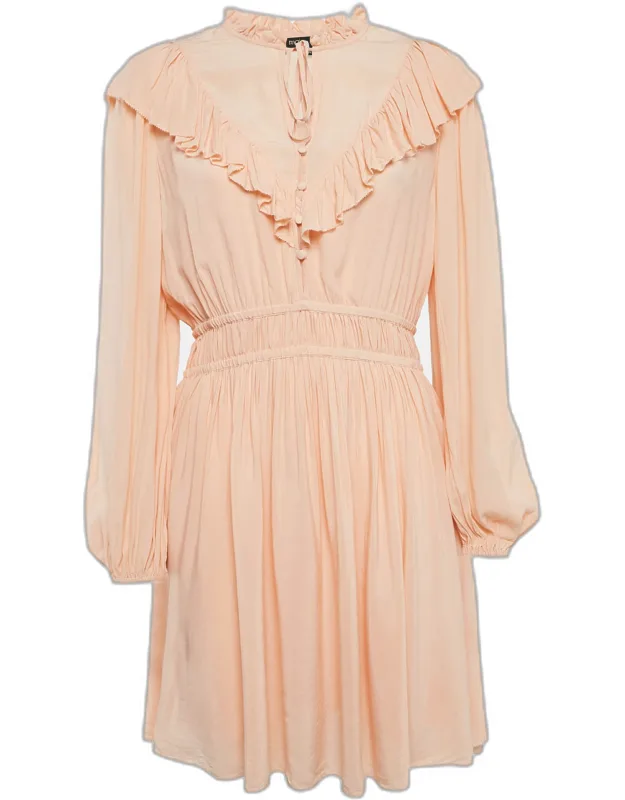Ruffled Mini Dress