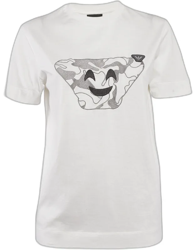 Embroidered Cotton T-shirt