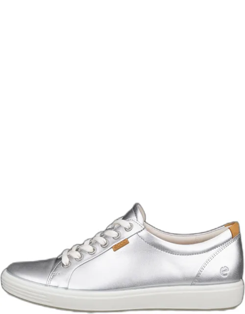 Soft 7 - Leather Sneaker - Metallics With Anatomical Last And Removable Inlay Sole