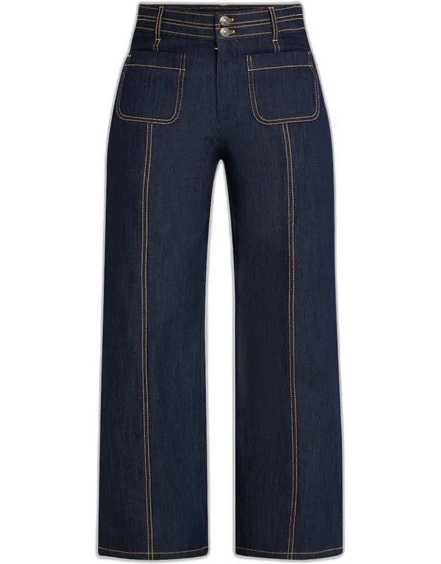 Wide-leg Jeans