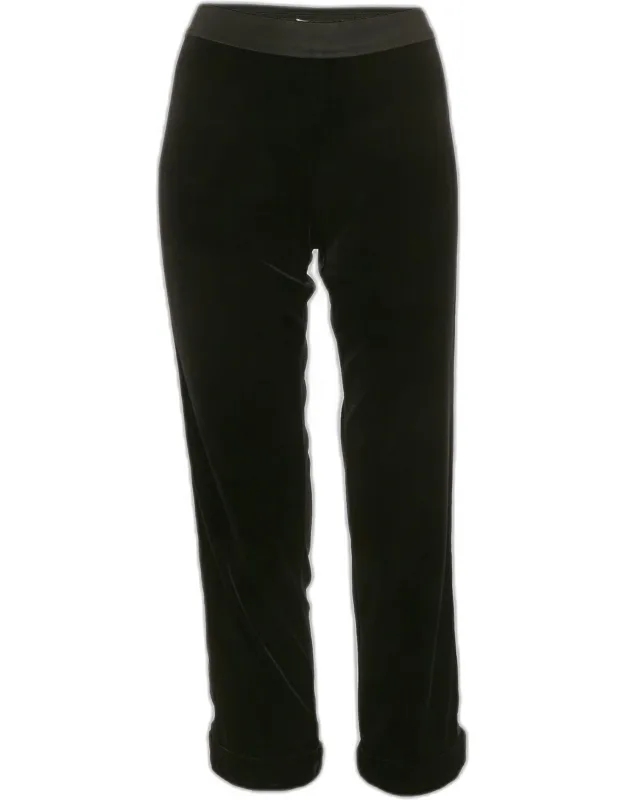 Velvet Side Tape Detail Ponte Pants