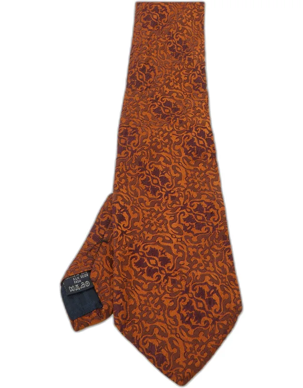 Paisley Print Silk Tie
