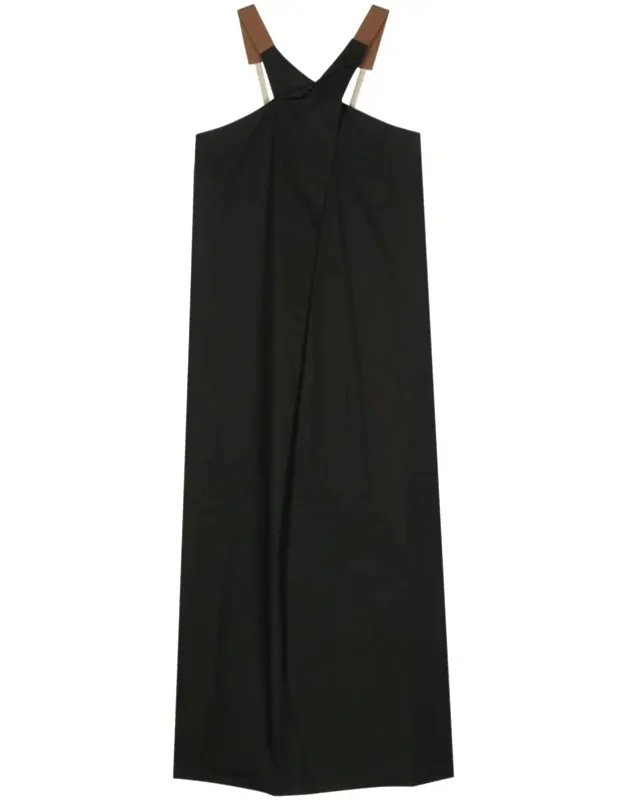 Poplin Long Dress