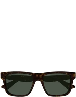 Eyewear Sunglasses Square Acetate 56 Mm Lens