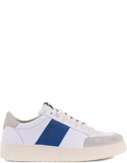 Sneakers With Perforated Toe And 40 Mm Rubber Sole