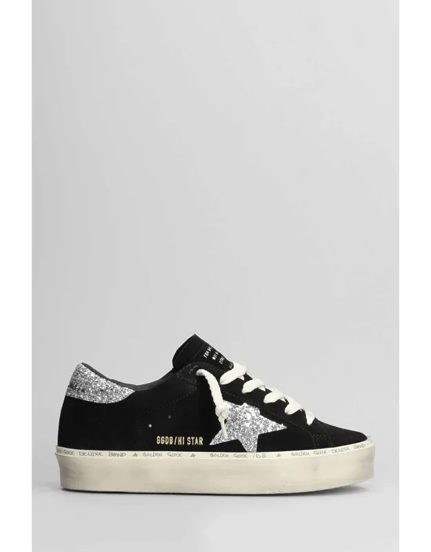 Hi Star Sneakers With Glitter Details And Platform Sole