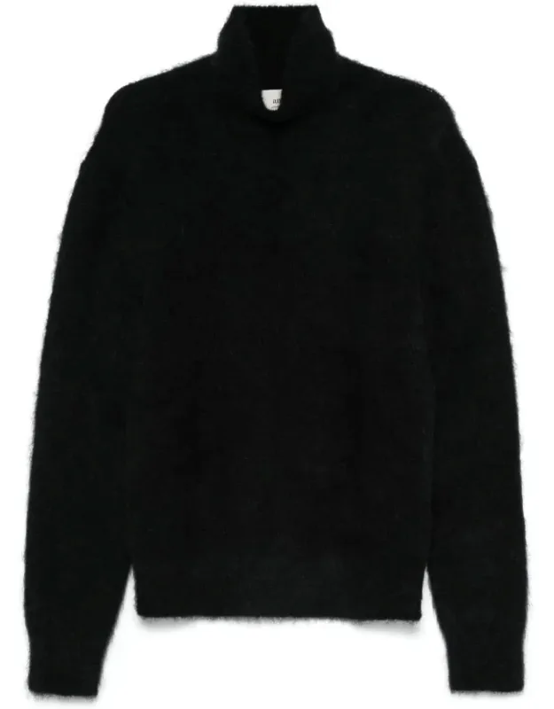 Sweater High Neck Long Sleeves