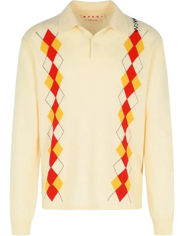 Virgin Wool Polo Shirt