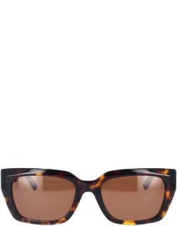 Sunglasses Havana Brown Rectangle
