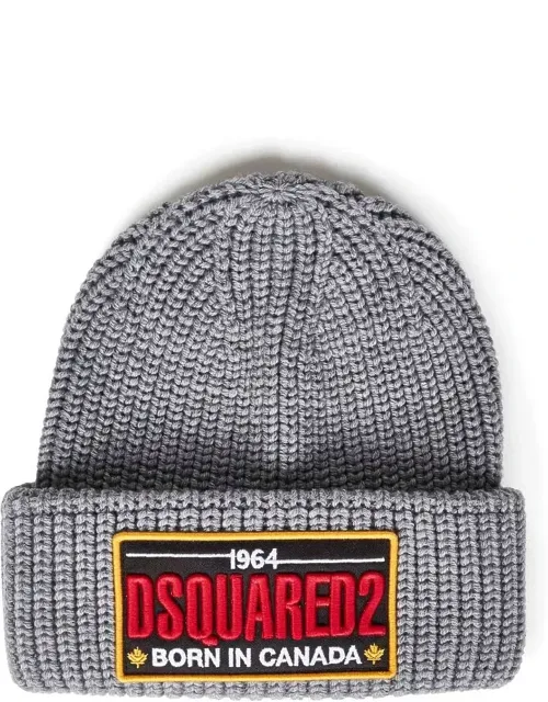 Beanie Hat With Patch Logo
