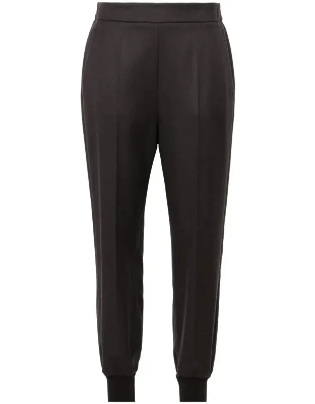 Wool Tapered Trousers