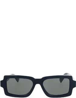 Retrosuperfuture Sunglasses Oval Acetate 54mm Lens